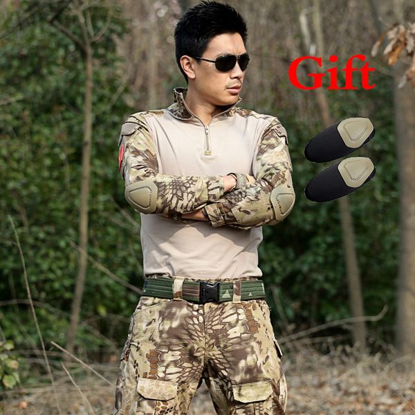 men's t-shirt outdoor hiking sports shirt tactical combat shirt men army camouflage training long sleeve hunting, Gray;blue
men's t-shirt outdoor hiking sports shirt tactical combat shirt men army camouflage training long sleeve hunting, Gray;blue