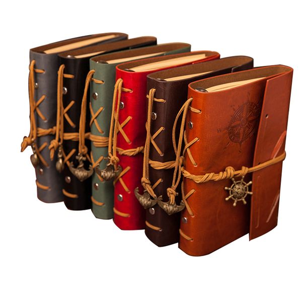 vintage diary notebook pirate anchor decor traveler's note books notepad planner pu leather cover blank notebooks, Purple;pink
vintage diary notebook pirate anchor decor traveler's note books notepad planner pu leather cover blank notebooks, Purple;pink