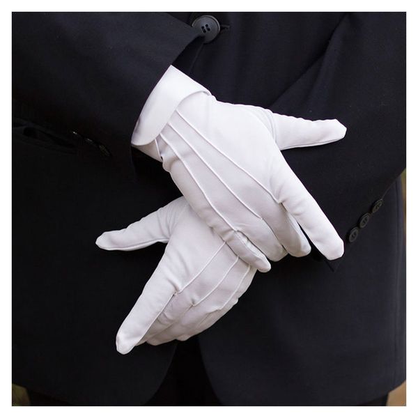 thefound 2019 new men cotton white tuxedo gloves formal uniform guard band butler, Blue;gray
thefound 2019 new men cotton white tuxedo gloves formal uniform guard band butler, Blue;gray