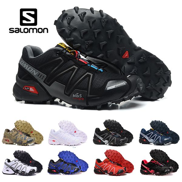 Cheap Triple white Brand Salomon Speed cross 3 CS III Running shoes Black Silver red speedcross Men Outdoor Crosspeed 3s sports sneakers
Cheap Triple white Brand Salomon Speed cross 3 CS III Running shoes Black Silver red speedcross Men Outdoor Crosspeed 3s sports sneakers