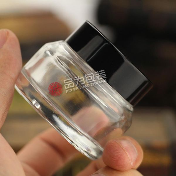 15g 30g 50g clear glass jar pot- inclined shoulder glass container for wax, oil, cream, cosmetic - travel refillable sample packaging bottle
15g 30g 50g clear glass jar pot- inclined shoulder glass container for wax, oil, cream, cosmetic - travel refillable sample packaging bottle