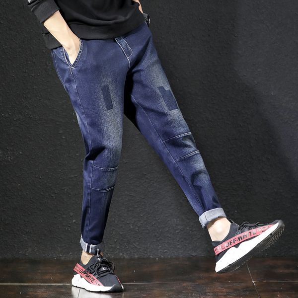 2018 men s trousers men s trousers elastic pants lz8519, Blue
2018 men s trousers men s trousers elastic pants lz8519, Blue