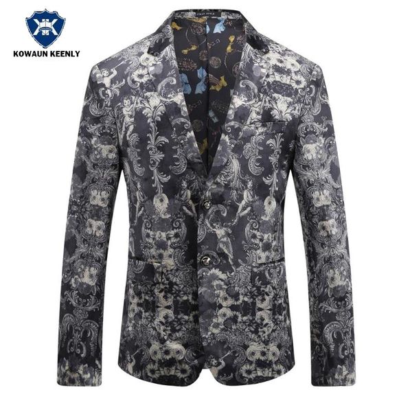 2017 autumn velvet blazers for men vintage gothic blazer masculino slim fit casual suit jacket printed floral blazer coat, White;black
2017 autumn velvet blazers for men vintage gothic blazer masculino slim fit casual suit jacket printed floral blazer coat, White;black