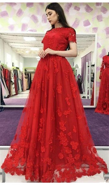 red lace prom dresses short sleeve jewel lace applique a line south african evening formal dress party pageant wear plus size cheap, Black
red lace prom dresses short sleeve jewel lace applique a line south african evening formal dress party pageant wear plus size cheap, Black