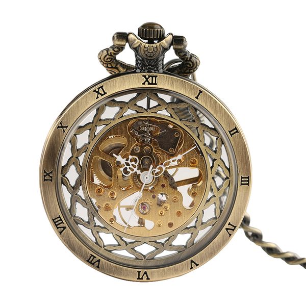vintage steampunk men women automatic mechanical pocket watch carving retro copper skeleton antique hollow clock for gift, Slivery;golden
vintage steampunk men women automatic mechanical pocket watch carving retro copper skeleton antique hollow clock for gift, Slivery;golden