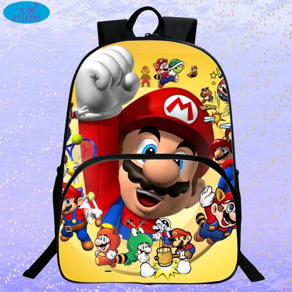 new 2017 children's 3d cartoon backpack cool super mario school backpack for kids mario bros shoulder bags for boys
new 2017 children's 3d cartoon backpack cool super mario school backpack for kids mario bros shoulder bags for boys