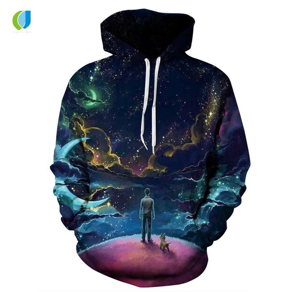 new men's and women's 3d printing spring and autumn sweatshirt hoodie starry series dreamy hoodie long sleeve, Black
new men's and women's 3d printing spring and autumn sweatshirt hoodie starry series dreamy hoodie long sleeve, Black