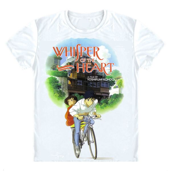 whisper of the heart t-shirts multi-style short sleeve shirts miyazaki hayao shizuku tsukishima mimi o sumaseba cosplay shirt, White;black
whisper of the heart t-shirts multi-style short sleeve shirts miyazaki hayao shizuku tsukishima mimi o sumaseba cosplay shirt, White;black