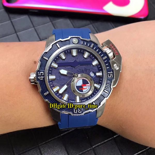 2018 New Limited Maxi Marine Diver 3203-500LE-3/93-HAMMER Blue Dial Automatic Mens Watch Silver Case Blue Rubber Strap Sport Gents Watches
2018 New Limited Maxi Marine Diver 3203-500LE-3/93-HAMMER Blue Dial Automatic Mens Watch Silver Case Blue Rubber Strap Sport Gents Watches