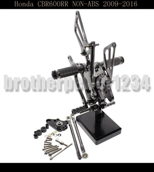 cnc 8color rearsets rear foot pegs cnc rear set footrests fully adjustable rear foot boards fit for honda cbr600rr non-abs 2009-2016
cnc 8color rearsets rear foot pegs cnc rear set footrests fully adjustable rear foot boards fit for honda cbr600rr non-abs 2009-2016