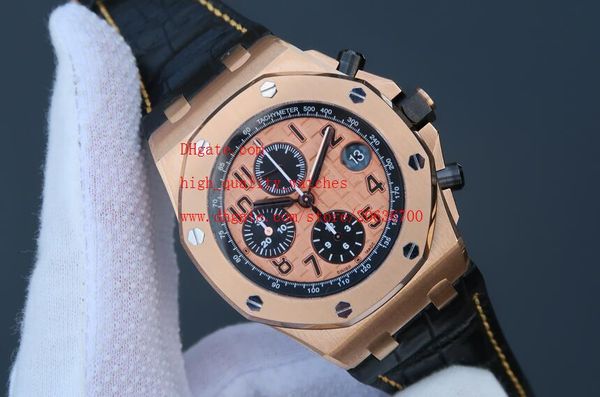 factory supplier quartz chronograph luxury rose gold dial stainless steel leather strap bands 42mm mens men's watch watches, Slivery;brown
factory supplier quartz chronograph luxury rose gold dial stainless steel leather strap bands 42mm mens men's watch watches, Slivery;brown
