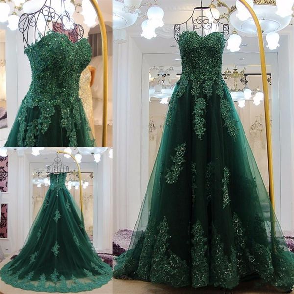 2018 Green Sexy Strapless Lace Applique Evening Dresses Crystal Beadings Ball Gown Lace Up Back A Line Party Prom Dresses Custom Made, Black;red
2018 Green Sexy Strapless Lace Applique Evening Dresses Crystal Beadings Ball Gown Lace Up Back A Line Party Prom Dresses Custom Made, Black;red