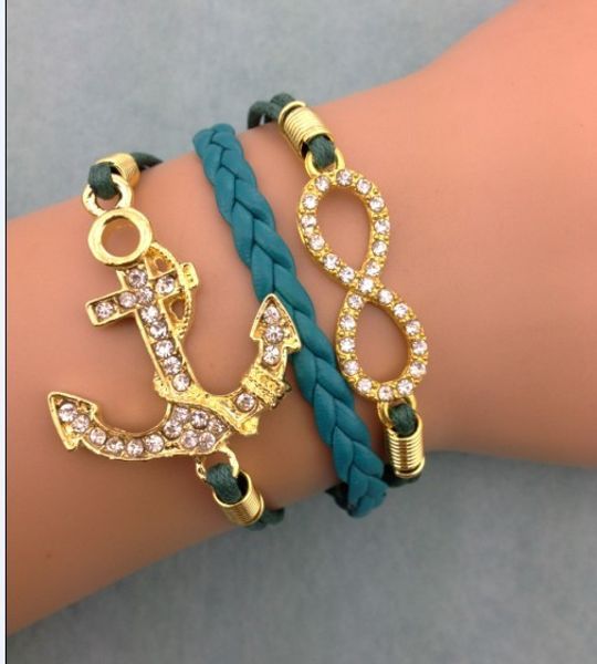 1pcs infinity handmade bracelet.metal charm,wax cord,leather bracelet fashionable jewerlly bracelet 3160, Golden;silver
1pcs infinity handmade bracelet.metal charm,wax cord,leather bracelet fashionable jewerlly bracelet 3160, Golden;silver