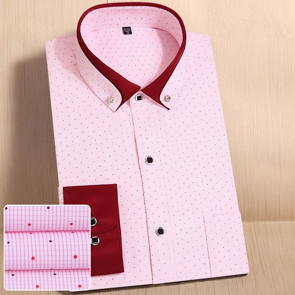 men's classic striped shirt new leisure fashion soft long sleeve office men business social shirts m568, White;black
men's classic striped shirt new leisure fashion soft long sleeve office men business social shirts m568, White;black