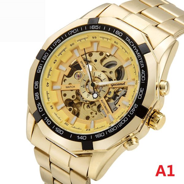 men watch reloj automatic styles vintage mechanical 8 man watch ntghs, Slivery;brown
men watch reloj automatic styles vintage mechanical 8 man watch ntghs, Slivery;brown