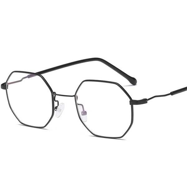 cubojue metal frame glasses men women small irregular eyeglasses frame man female nerd prescription spectacles points diopter, Silver
cubojue metal frame glasses men women small irregular eyeglasses frame man female nerd prescription spectacles points diopter, Silver