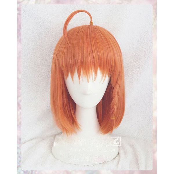 love livesunshine aqours takami chika orange short hair cosplay wigs, Black;brown
love livesunshine aqours takami chika orange short hair cosplay wigs, Black;brown