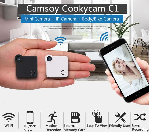 c1 mini web camera wifi p2p ip dv video sound recorder multi portable hd 720p h.264 micro dvr action motion detection flexible
c1 mini web camera wifi p2p ip dv video sound recorder multi portable hd 720p h.264 micro dvr action motion detection flexible