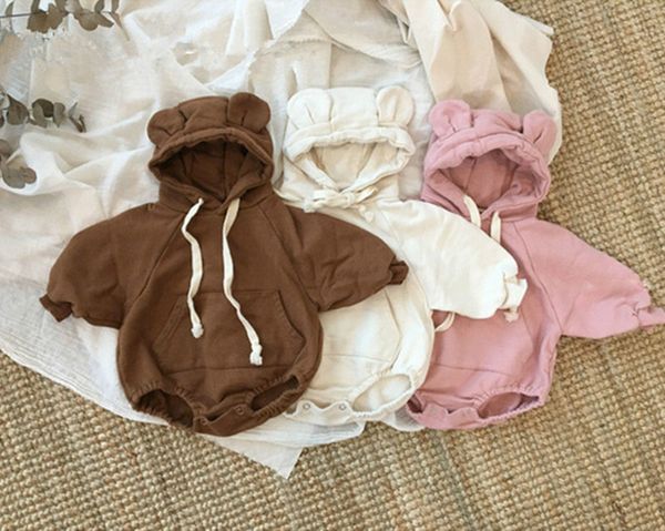 korean baby bodysuits version of baby little bear ears jacket autumn hood triangle conjoined cute little plus velvet clothing, Blue
korean baby bodysuits version of baby little bear ears jacket autumn hood triangle conjoined cute little plus velvet clothing, Blue