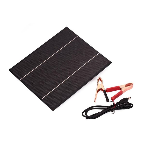 6W DC 18V Solar Panel Supply Battery Charger Monocrystalline Silicon Waterproof Storge Energy Charging Board Cells For 12V Battery
6W DC 18V Solar Panel Supply Battery Charger Monocrystalline Silicon Waterproof Storge Energy Charging Board Cells For 12V Battery