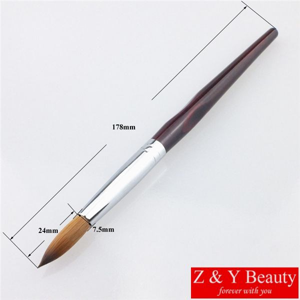 factory direct size 12 three angle wooden handle 100 % kolinsky acrylic nail brush tool, Yellow
factory direct size 12 three angle wooden handle 100 % kolinsky acrylic nail brush tool, Yellow
