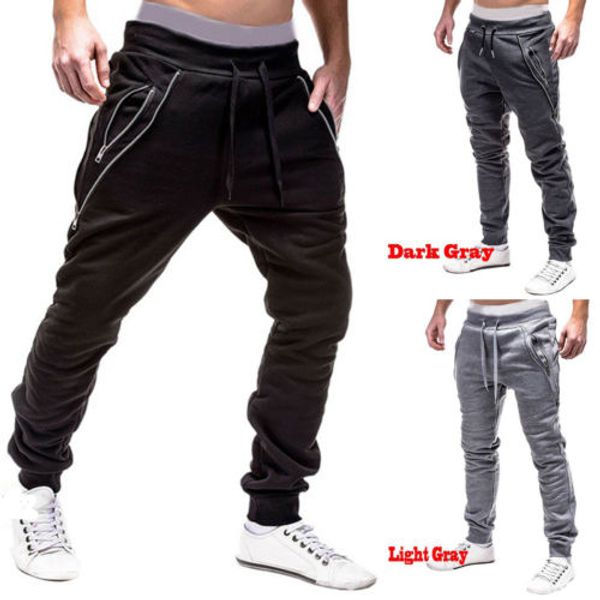 men long sport pants 2018 summer drawstring zipper solid slim fit pencil trousers jogger workout sweatpants running pants, Black;blue
men long sport pants 2018 summer drawstring zipper solid slim fit pencil trousers jogger workout sweatpants running pants, Black;blue