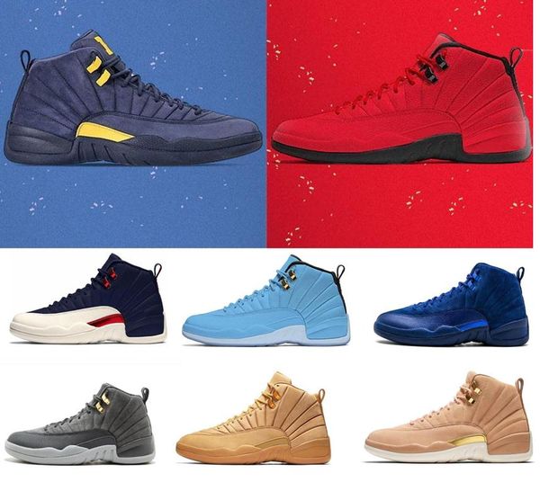 New basketball shoes 12 12s mens shoe Michigan Doernbecher Cllege navy Bulls The Master UNC Flu Game taxi gamma blue sport sneaker trainers
New basketball shoes 12 12s mens shoe Michigan Doernbecher Cllege navy Bulls The Master UNC Flu Game taxi gamma blue sport sneaker trainers