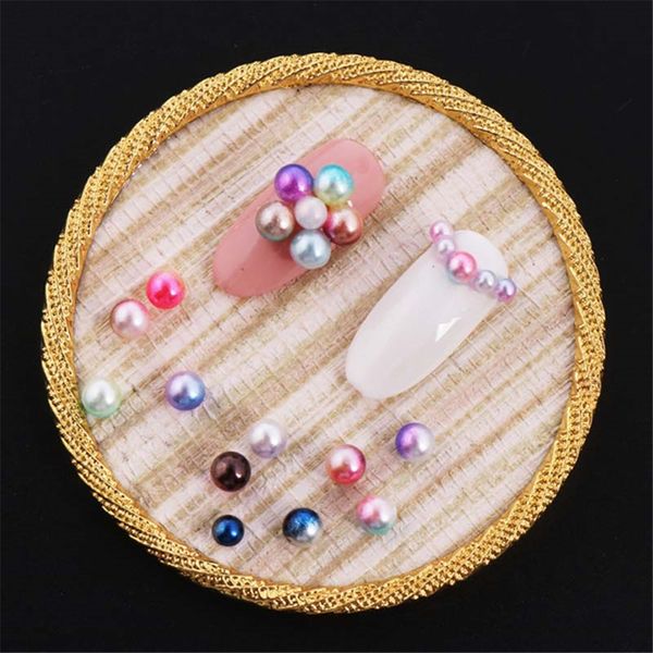 mermaid gradient nail art beads mixed size color pearl round ball studs 3d nail rhinestones decorations tools, Silver;gold
mermaid gradient nail art beads mixed size color pearl round ball studs 3d nail rhinestones decorations tools, Silver;gold