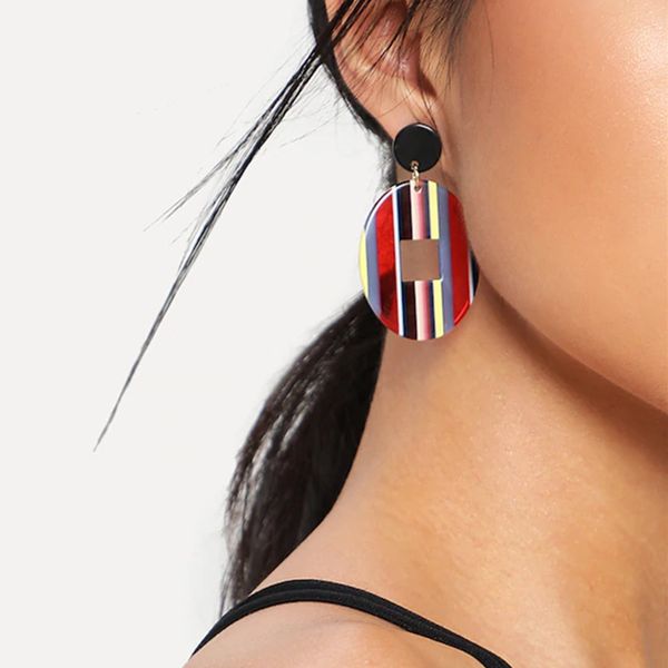 fashion creative personality acrylic mixed color earrings pendant hipster street shooting geometric retro circle hollow jewelry, Silver
fashion creative personality acrylic mixed color earrings pendant hipster street shooting geometric retro circle hollow jewelry, Silver