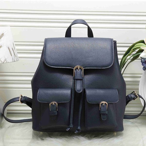 

2018 New arrival women designer backpacks luxury famous brand backpack girls school bagpack Pu leather big capcatity