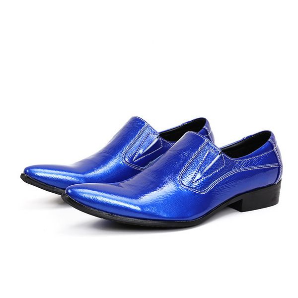 designer luxury men blue dress shoes fashion leisure leather shoes white pointed toe slip on boat shoes for party show 46, Black
designer luxury men blue dress shoes fashion leisure leather shoes white pointed toe slip on boat shoes for party show 46, Black