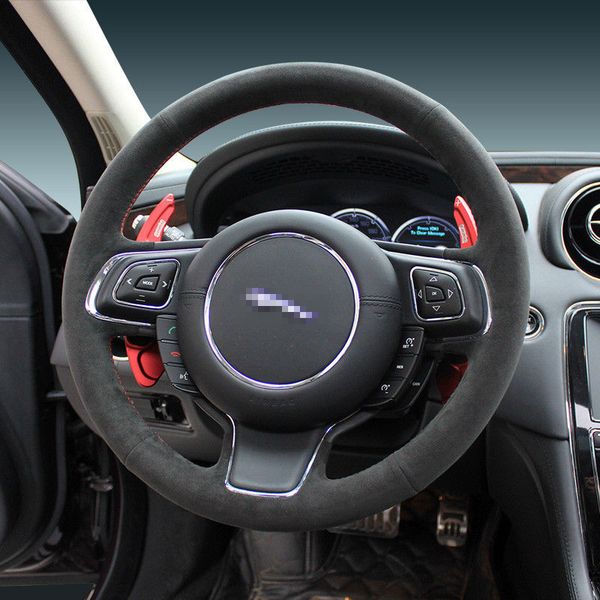 for jaguar xf xe xjl f-pace steering wheel cover diy hand-stitched car interior
for jaguar xf xe xjl f-pace steering wheel cover diy hand-stitched car interior