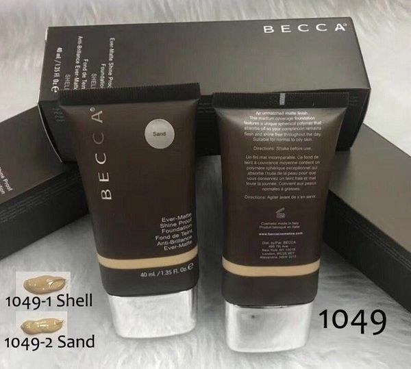 NEW hot selling Makeup Becca Foundation Ever Matte Shine Proof Foundation Sand and Shell BB Cream
NEW hot selling Makeup Becca Foundation Ever Matte Shine Proof Foundation Sand and Shell BB Cream