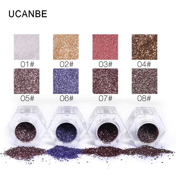 ucanbe loose maquiagem pigment pearl metallic eyes waterproof oogschaduw eyeshadow festival cosmetics tool tslm1
ucanbe loose maquiagem pigment pearl metallic eyes waterproof oogschaduw eyeshadow festival cosmetics tool tslm1