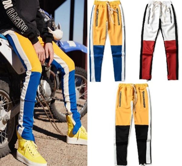 high street fear of god personality zipper side fashion casual sports sweatpants trousers tide fog hiphop jogger pants, Black
high street fear of god personality zipper side fashion casual sports sweatpants trousers tide fog hiphop jogger pants, Black