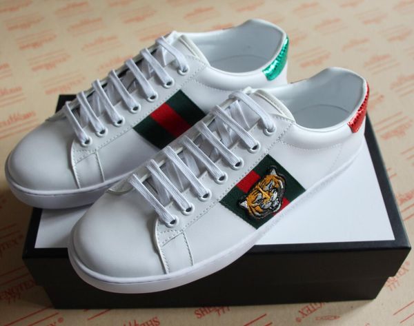 New Men Women Sneakers Designer Luxury Brand Embroidery Small Bee Tiger head snake Casual Flat Shoes Unisex Zapatos Trainers
New Men Women Sneakers Designer Luxury Brand Embroidery Small Bee Tiger head snake Casual Flat Shoes Unisex Zapatos Trainers