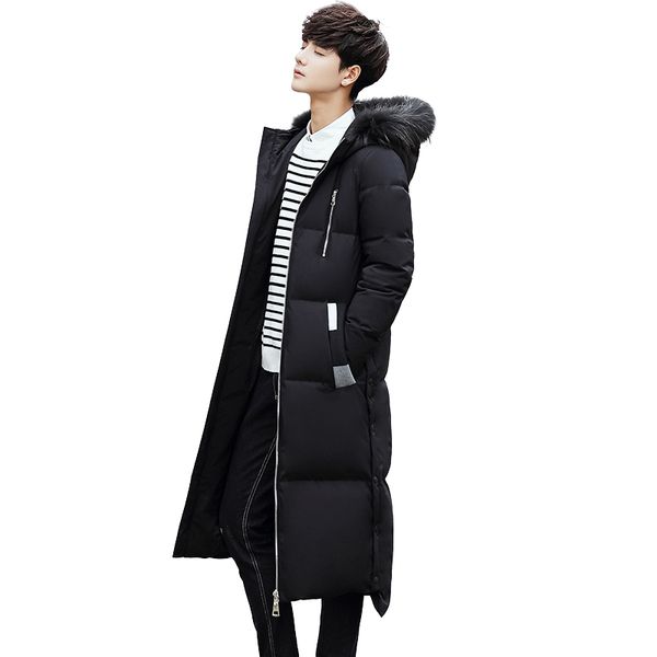 winter jacket men white duck down jacket men black warm solid x-long fur collar hooded coat man parka homme plus size xxxl
winter jacket men white duck down jacket men black warm solid x-long fur collar hooded coat man parka homme plus size xxxl