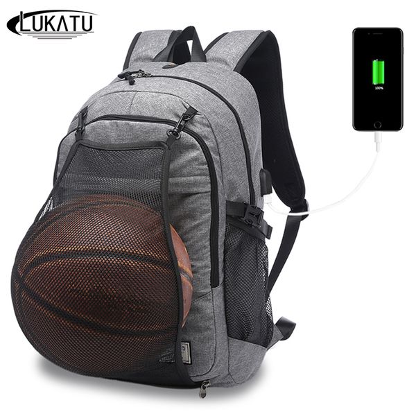 lukatu men backpack external usb charge port for 15.6 inch lapbag for teenager boys net pocket ball backpacks
lukatu men backpack external usb charge port for 15.6 inch lapbag for teenager boys net pocket ball backpacks