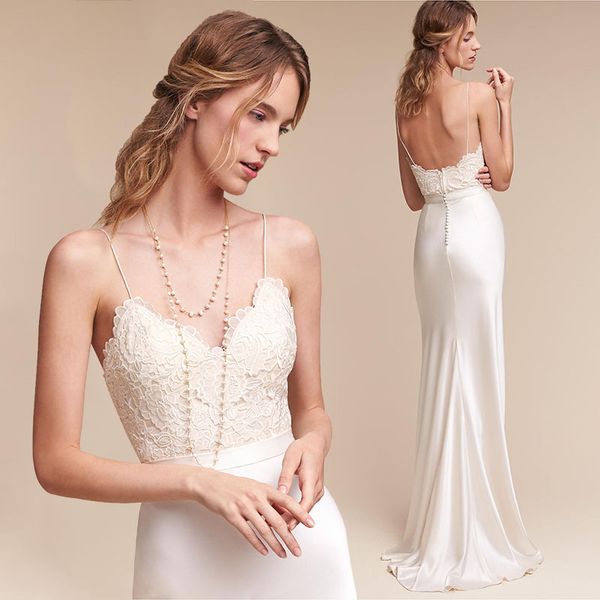 white satin long evening dress 2019 new arrival spaghetti straps backless a line special occasion prom party gowns custom made, Black;red
white satin long evening dress 2019 new arrival spaghetti straps backless a line special occasion prom party gowns custom made, Black;red