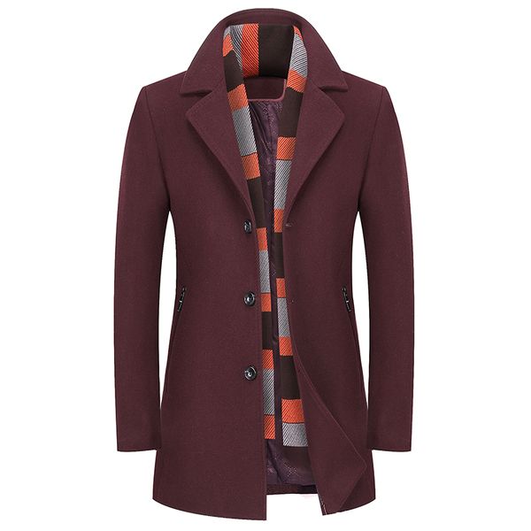 new arrival 2018 autumn winter woolen coat men's wool coat winter cashmere jacket man single breasted overcoat mens coats, Black
new arrival 2018 autumn winter woolen coat men's wool coat winter cashmere jacket man single breasted overcoat mens coats, Black