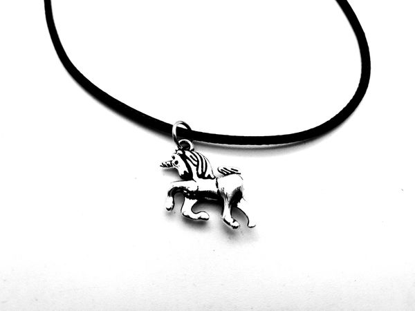 10pcs- cute lucky unicorn necklace fairy tale cartoon fantasy style animal deer horse leather rope necklaces for girls kids animal gift, Silver
10pcs- cute lucky unicorn necklace fairy tale cartoon fantasy style animal deer horse leather rope necklaces for girls kids animal gift, Silver