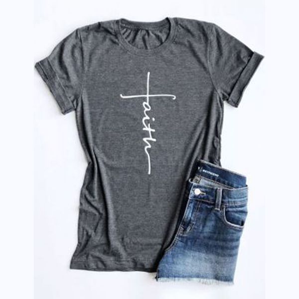 women summer casual letter print t-shirt female faith print o-neck short sleeve t-shirt tee loose plus size tee hd0620, White
women summer casual letter print t-shirt female faith print o-neck short sleeve t-shirt tee loose plus size tee hd0620, White