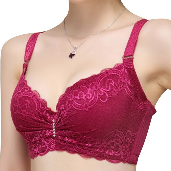 fashion lace thin cup push up bra big size c d cup heighten side back button women underwear brassiere dropshipping, Red;black
fashion lace thin cup push up bra big size c d cup heighten side back button women underwear brassiere dropshipping, Red;black