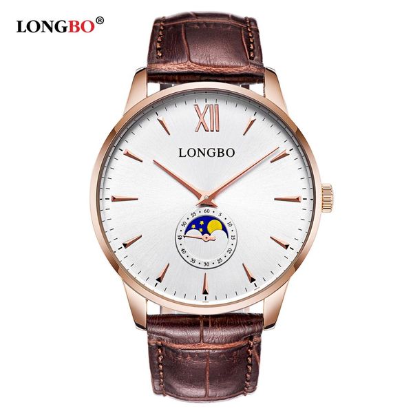2018 longbo brief design analog leather watches couple men women waterproof quartz fashion wristwatch montre homme, Slivery;brown
2018 longbo brief design analog leather watches couple men women waterproof quartz fashion wristwatch montre homme, Slivery;brown