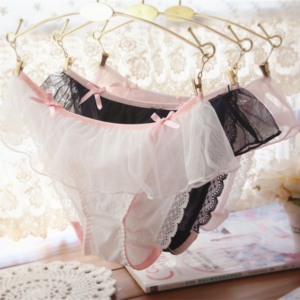 japanese sweet gauze skirts low waist girls underwear fine milk silk majtki damskie bragas stringi damskie culotte femme, Black;pink
japanese sweet gauze skirts low waist girls underwear fine milk silk majtki damskie bragas stringi damskie culotte femme, Black;pink