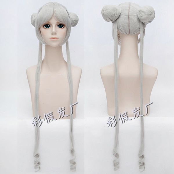 silver white sailor moon princess serenity tsukino usagi cosplay wig + wig cap>> sale dance party cosplays, Black;brown
silver white sailor moon princess serenity tsukino usagi cosplay wig + wig cap>> sale dance party cosplays, Black;brown