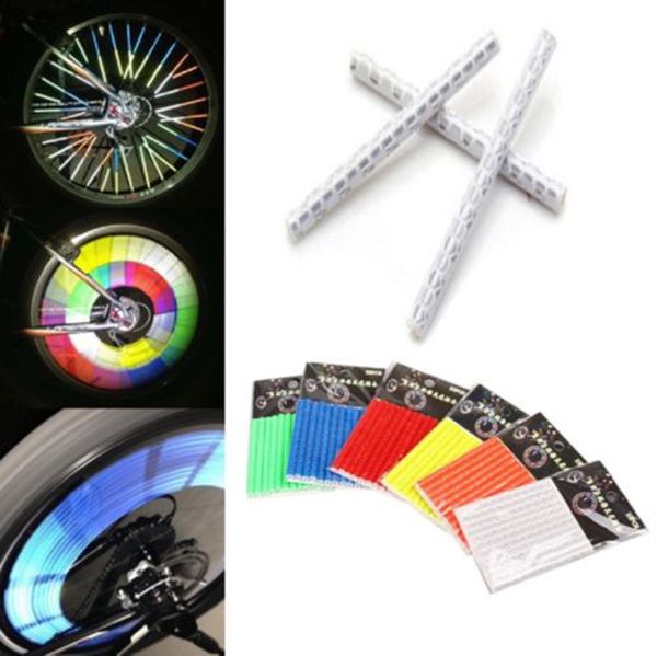 12pcs bicycle mountain bike light riding wheel rim spoke mount clip tube warning strip reflector reflective stickers 74mm 
12pcs bicycle mountain bike light riding wheel rim spoke mount clip tube warning strip reflector reflective stickers 74mm