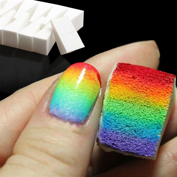 8pcs disposable white triangle block manicure stamper nail art color sponge gradual change block manicure diy tool, Black
8pcs disposable white triangle block manicure stamper nail art color sponge gradual change block manicure diy tool, Black