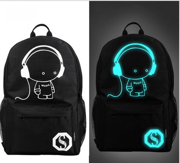 2017 nightlight fashion casual men's mochila anime luminous teenagers men women's student cartoon school bags travel backpacks y18 
2017 nightlight fashion casual men's mochila anime luminous teenagers men women's student cartoon school bags travel backpacks y18