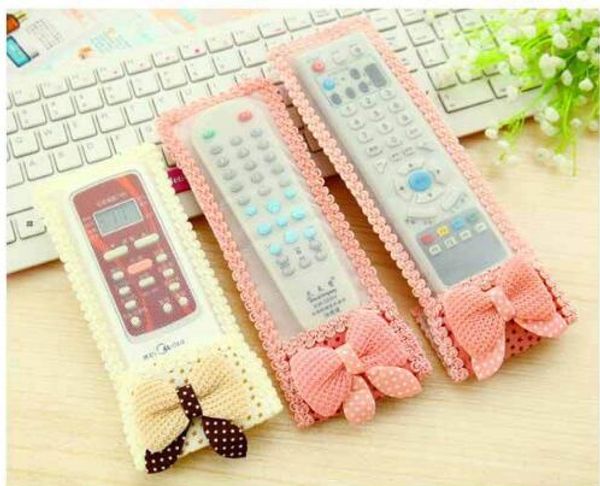bowknot lace dust proof cover for remote control tv air condition controller case decoration bag lace remote control protective cover
bowknot lace dust proof cover for remote control tv air condition controller case decoration bag lace remote control protective cover